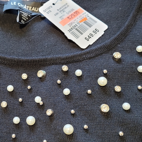 Le Chaeteau Embellished Top Large - Picture 2 of 3
